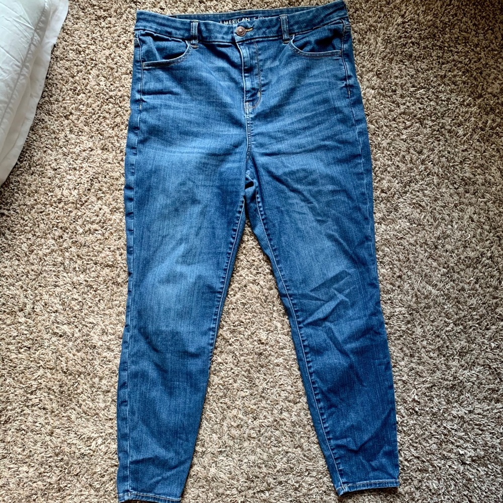 SIZE 16 AMERICAN EAGLE CURVY HI-RISE JEGGING